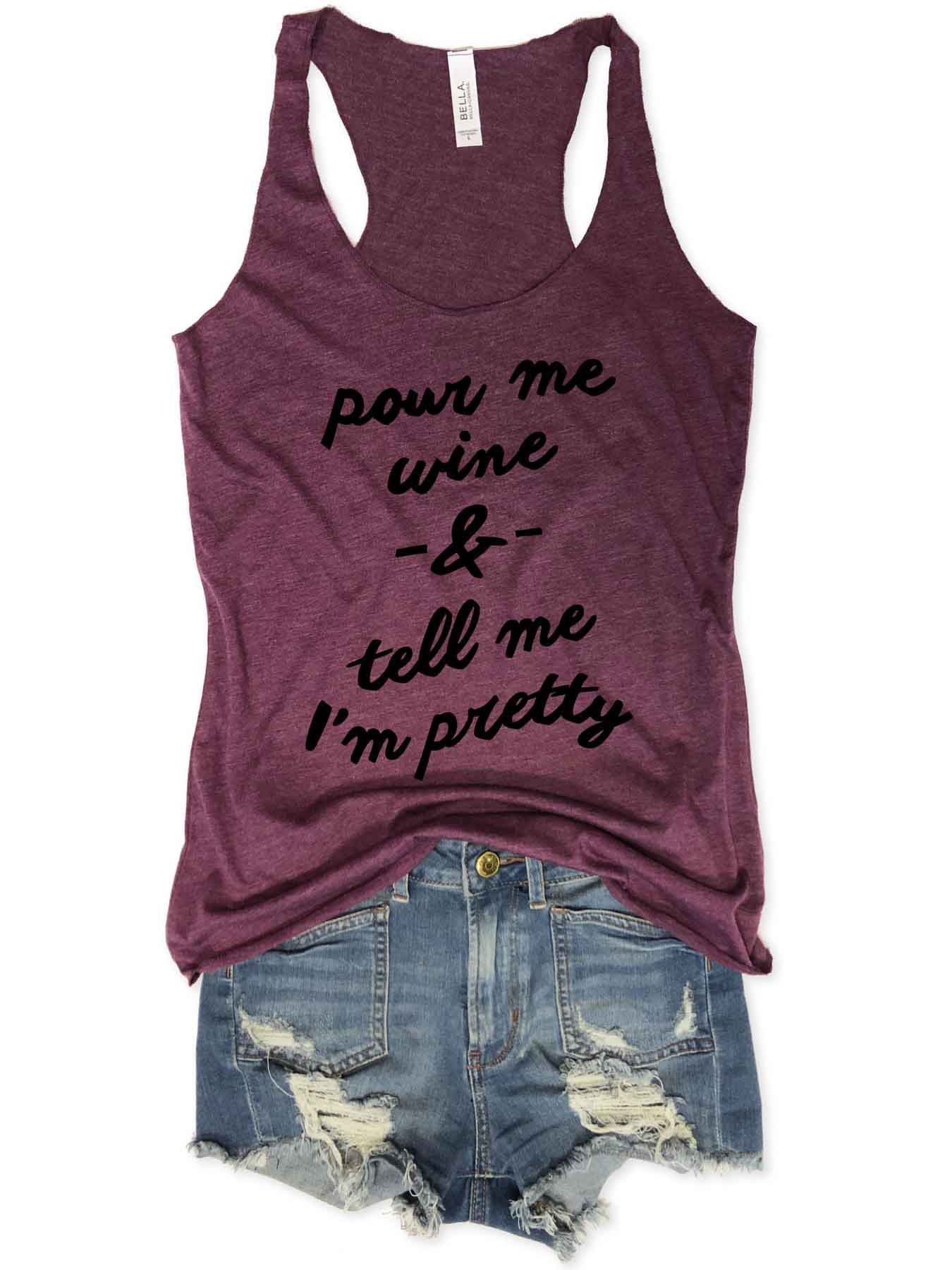 Sirveme un poco de vino y dime que soy un tanque más agradable