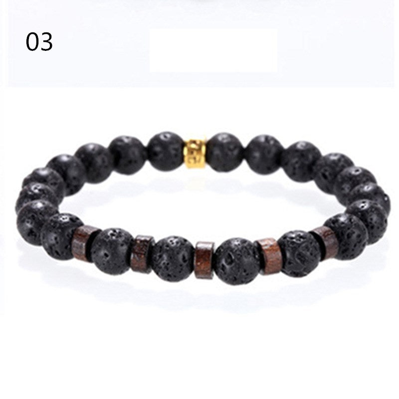 Vyriška retro perlų apyrankė