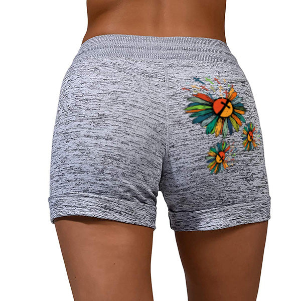 Las posibilidades son pantalones cortos de girasol