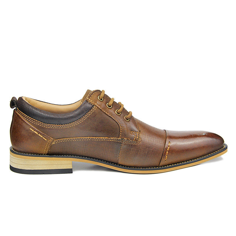 Zapatos de cuero para hombres de negocios