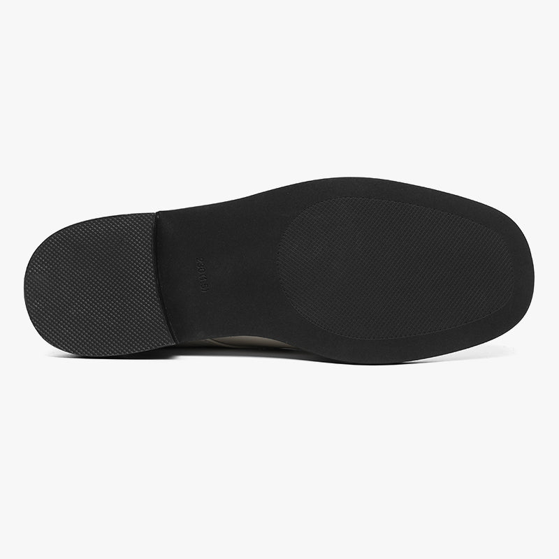 Patent Oxfords in Schwarz / Braun