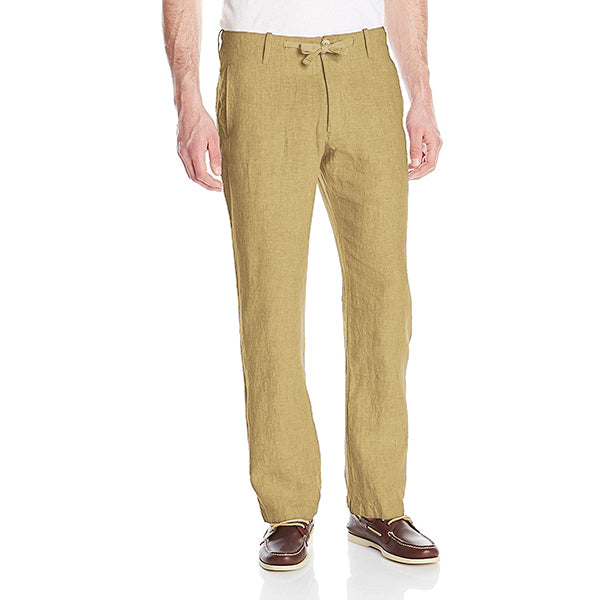 Pantalones sueltos con líneas libres.