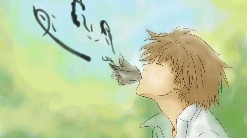 Vestido de otoño vintage art