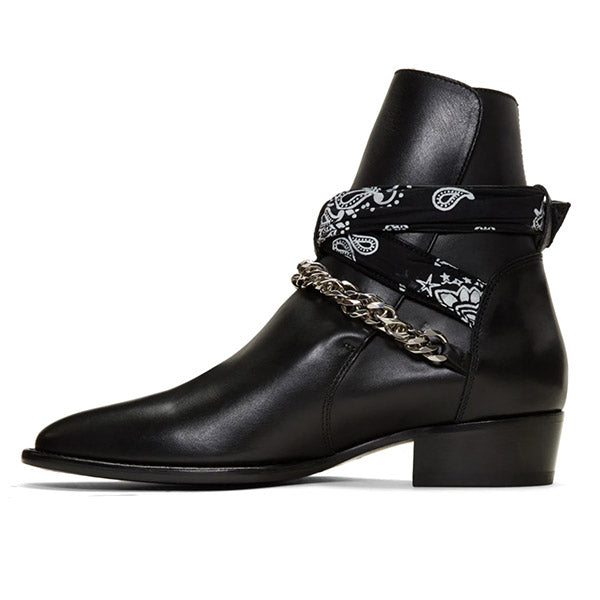 Buckle strap graffiti fabric chelsea boots suede catwalk t show men&#39;s casual boots