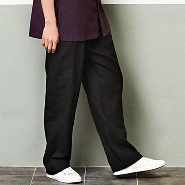 Pantalones casuales de algodón para hombre