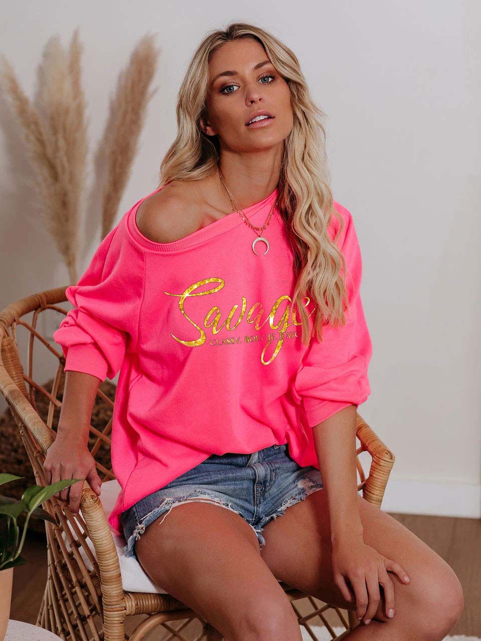 Savage Classy Bougie raqueta sin hombros