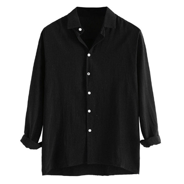 Camisa casual color natural para hombre