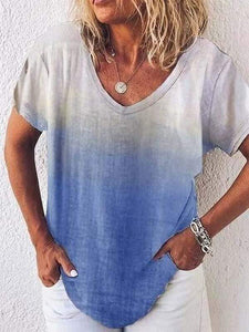 Camiseta de color simple