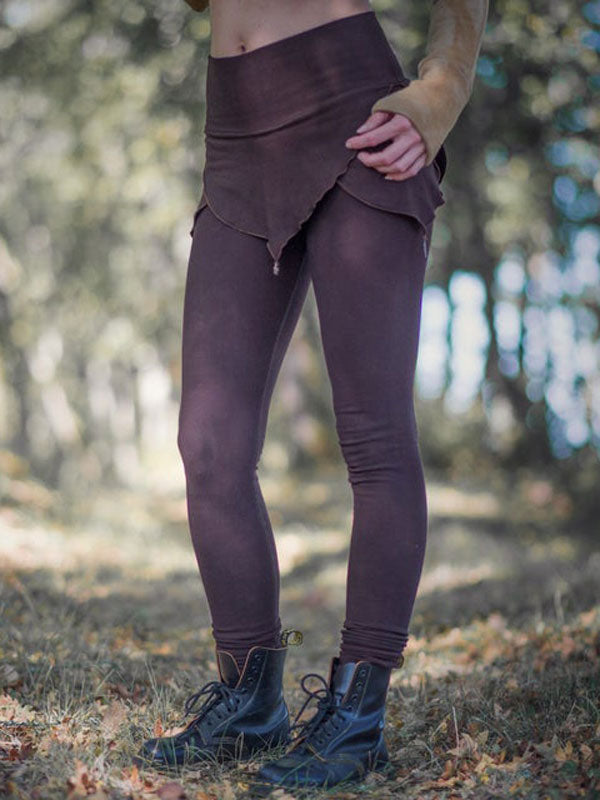 Moteriški vintažiniai rankomis dažyti sijono antblauzdžiai