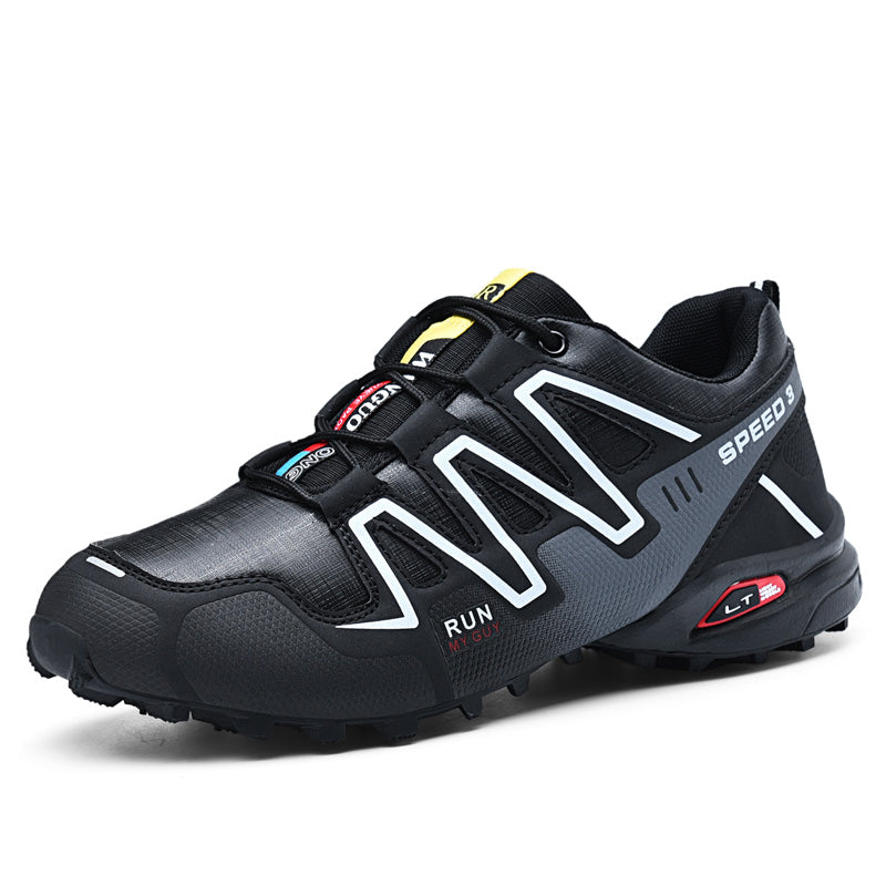 2019 neue große Outdoor-Bergsteigerschuhe Herrenschuhe atmungsaktive Stoßdämpfung Sport Hiki