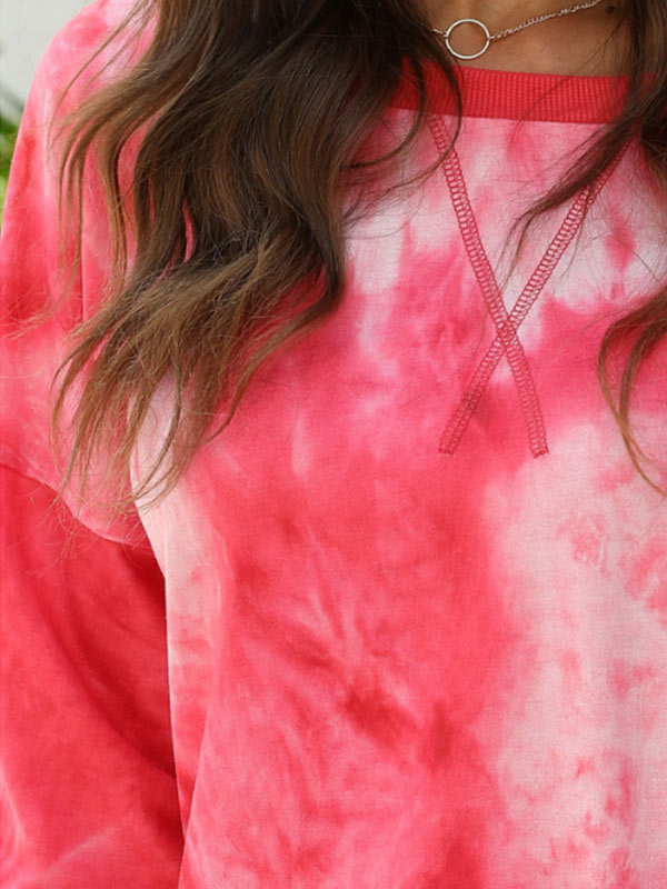 Jersey holgado con cuello redondo suelto