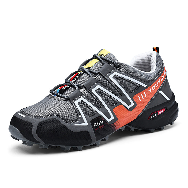 2019 neue große Outdoor-Bergsteigerschuhe Herrenschuhe atmungsaktive Stoßdämpfung Sport Hiki