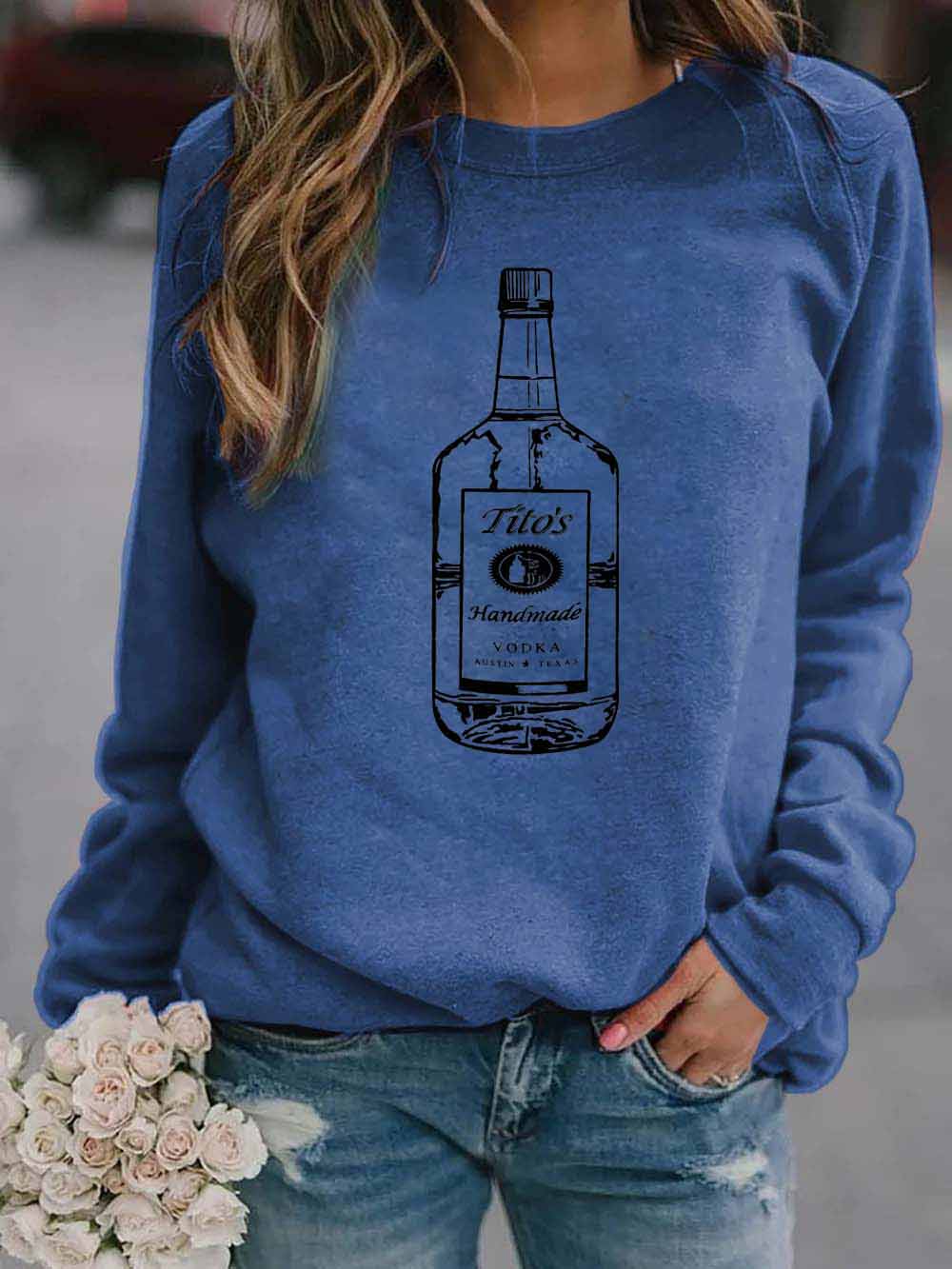 Frauen Tito&#39;s Handmade VODKA AUSTIN TEXAS Sweatshirt