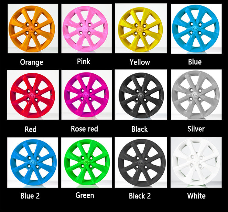 Car wheel spray film （5-6 bottles for 4 wheels）