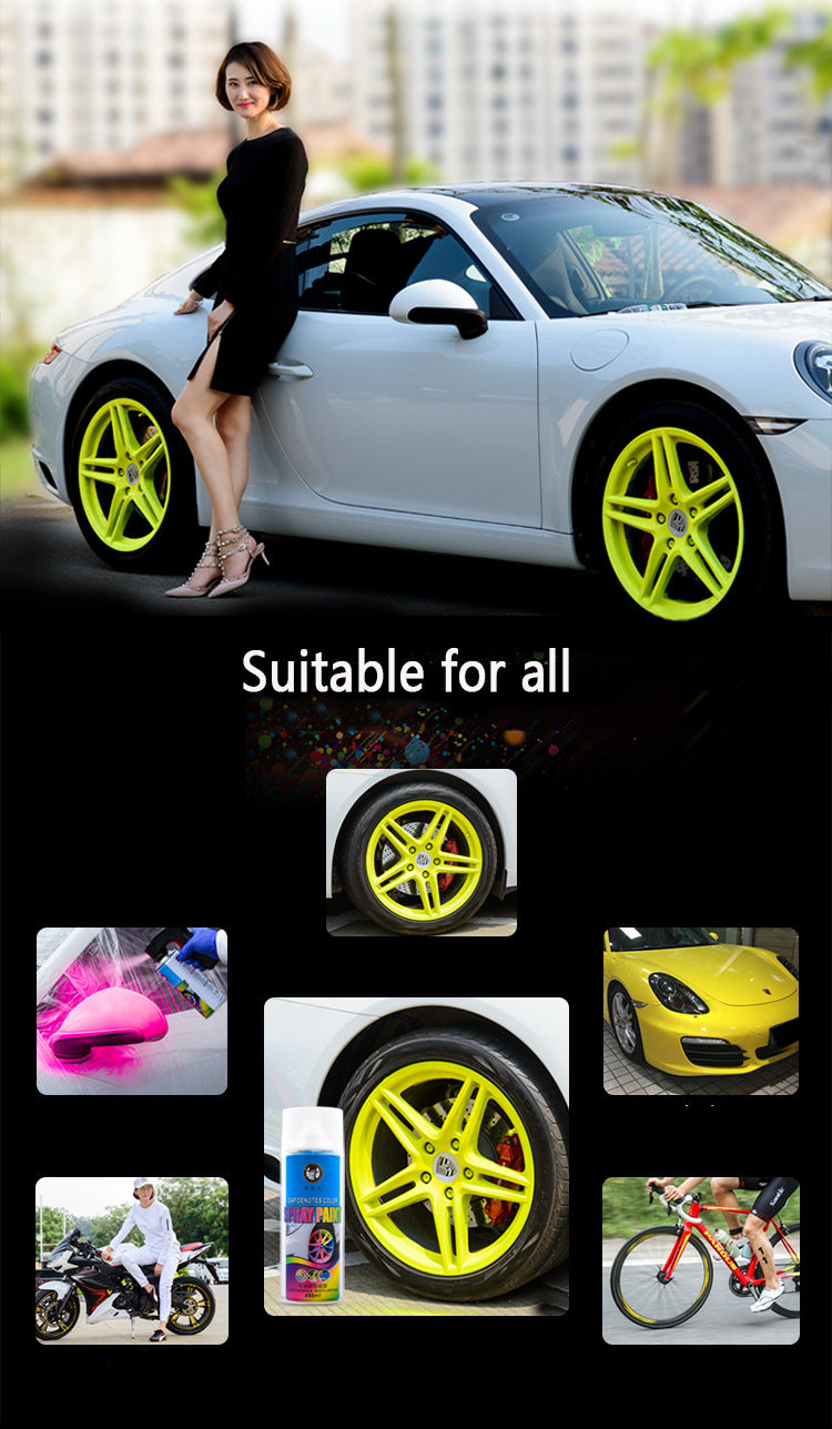 Car wheel spray film （5-6 bottles for 4 wheels）