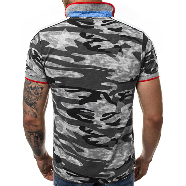 Bequemes Camouflage-T-Shirt für Herren