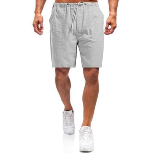 Shorts decorativos sueltos y cómodos para hombres con varios bolsillos