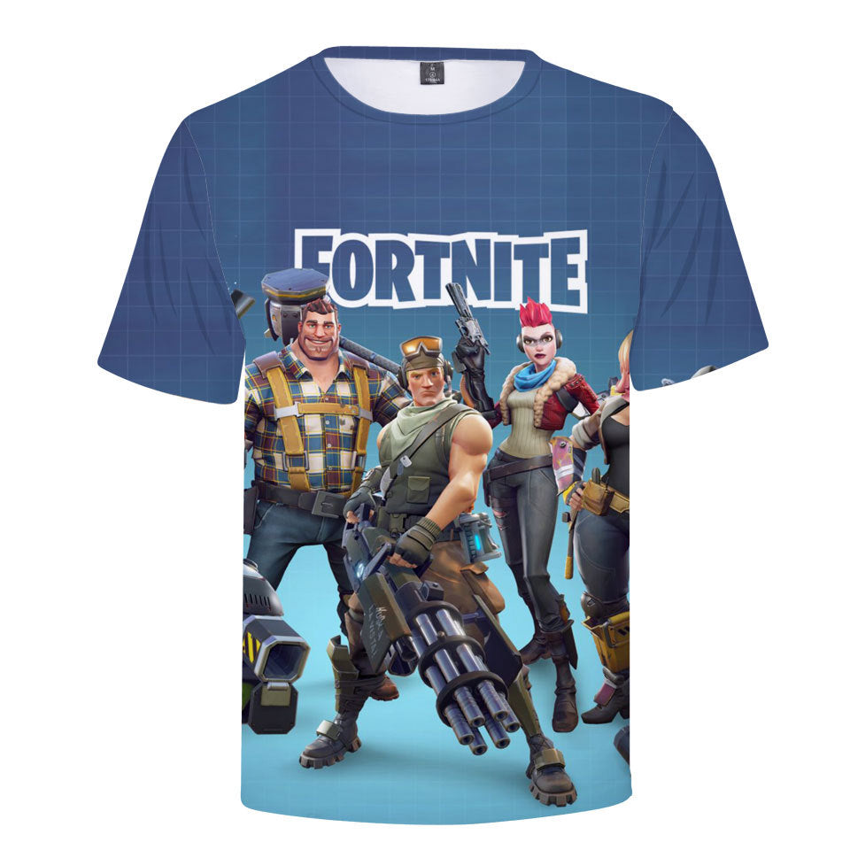 Fortnite Stylish Print T-shirt for Kid and Adult