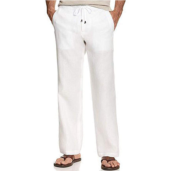Pantalones holgados, ecológicos y cómodos con una cuerda.