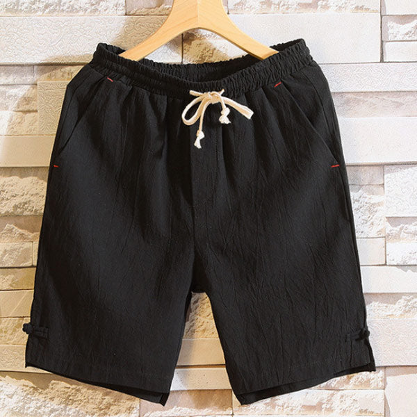 Shorts de lino para hombre