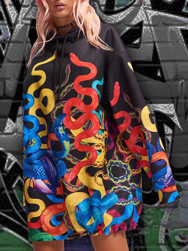 Jersey de mujer con grafiti