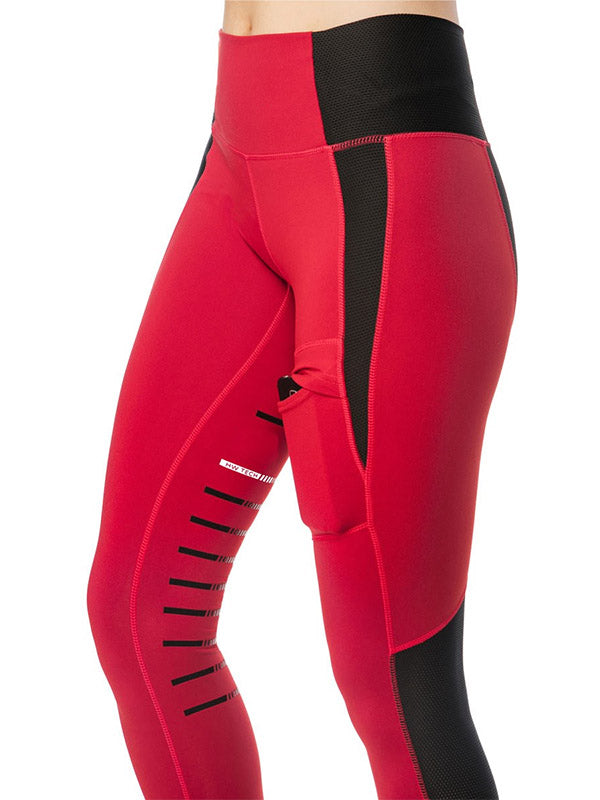 Women&#39;s solid color stretch breeches with pockets