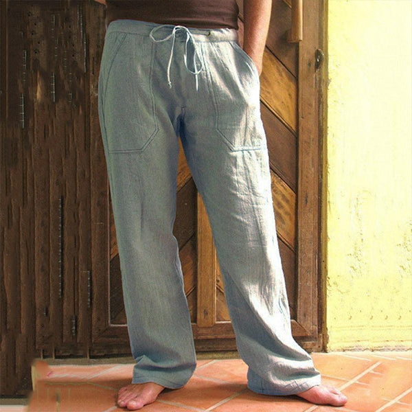 Herren Vintage blusa ligera mangueras