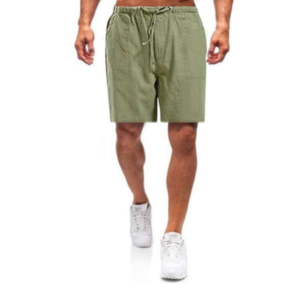 Shorts decorativos sueltos y cómodos para hombres con varios bolsillos