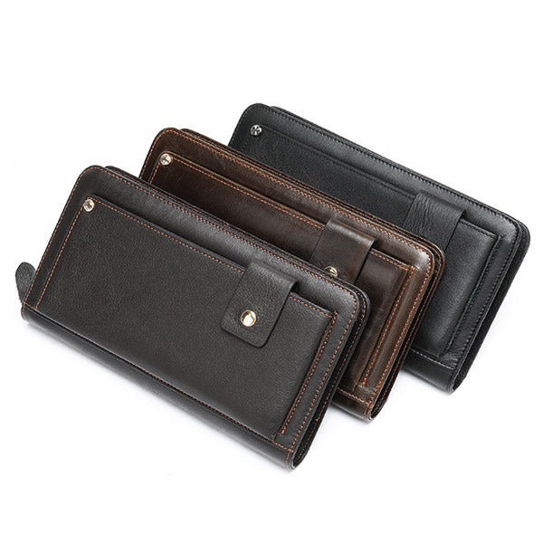 Cartera retro informal con bolsos clutch para hombre