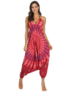 Traje de yoga estampado