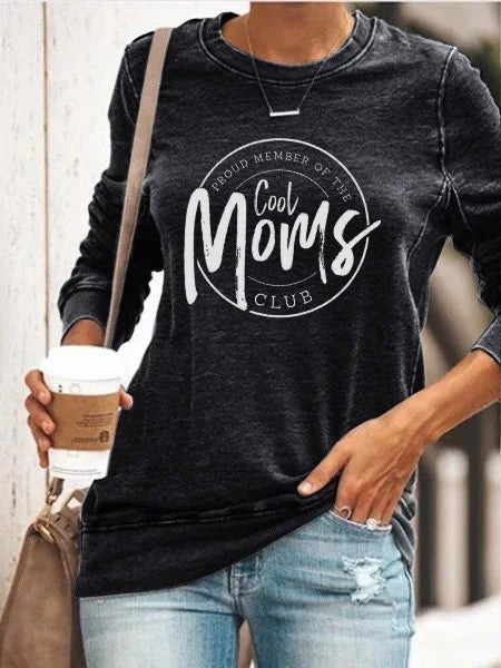 Jersey de manga larga Proud Cool Moms Club