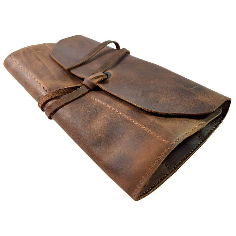 Bolsa de herramientas de cuero retro