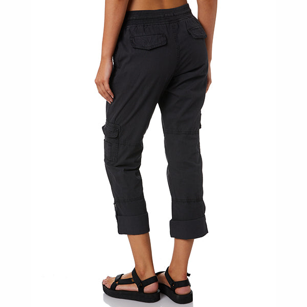 Bolsillos caqui para mujer &quot;pantalones capri&quot; pantalones cargo