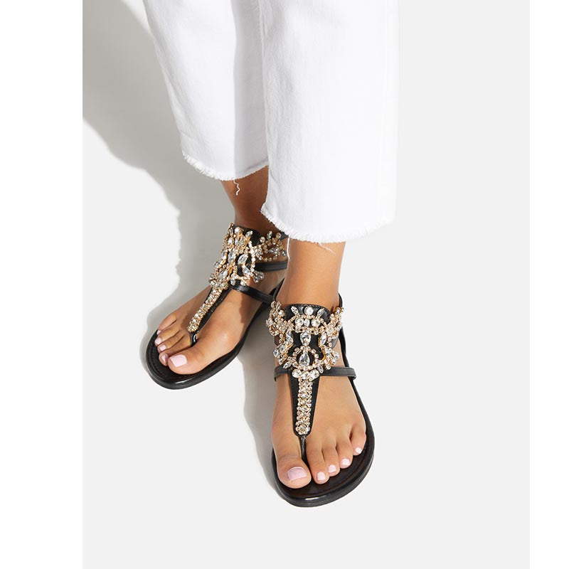 Moteriškos basutės su deimantu