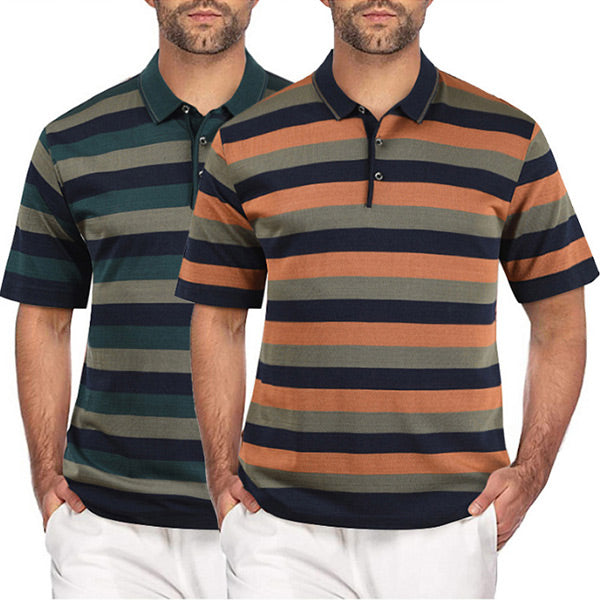 Camiseta casual de manga corta para hombre con manga corta