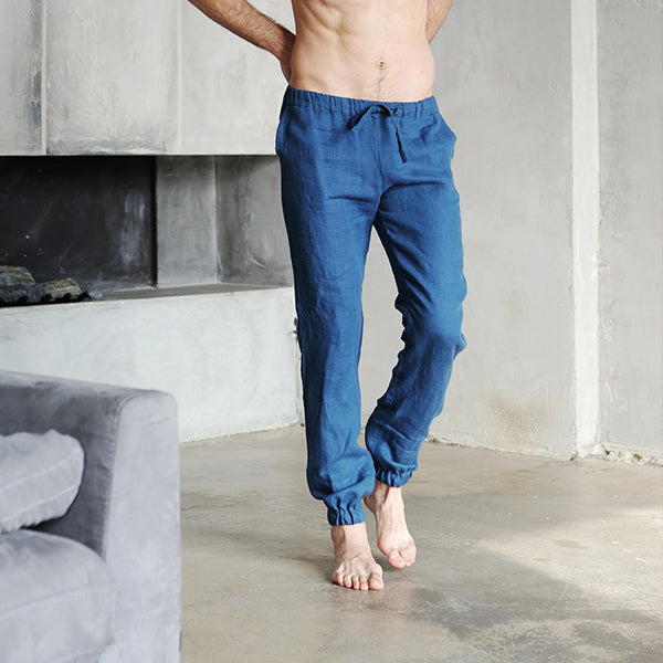 Cordones de lino natural