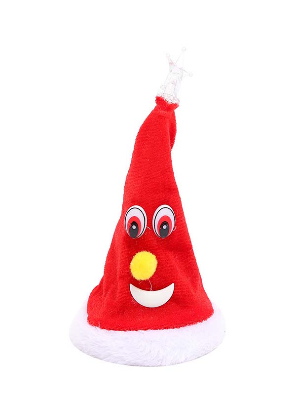 Divertido adorno navideño giratorio