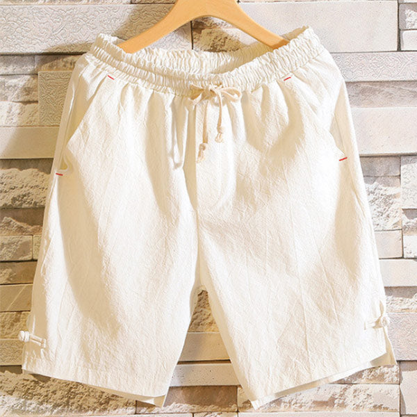 Shorts de lino para hombre