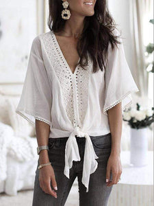 Blusa de encaje