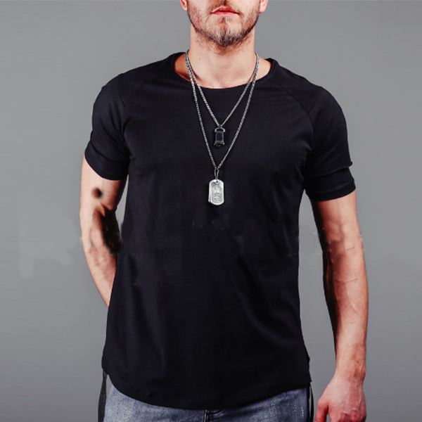 Camiseta hombre color liso