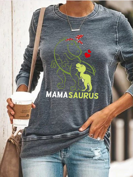 Mamasaurus Rex con bandana de manga larga