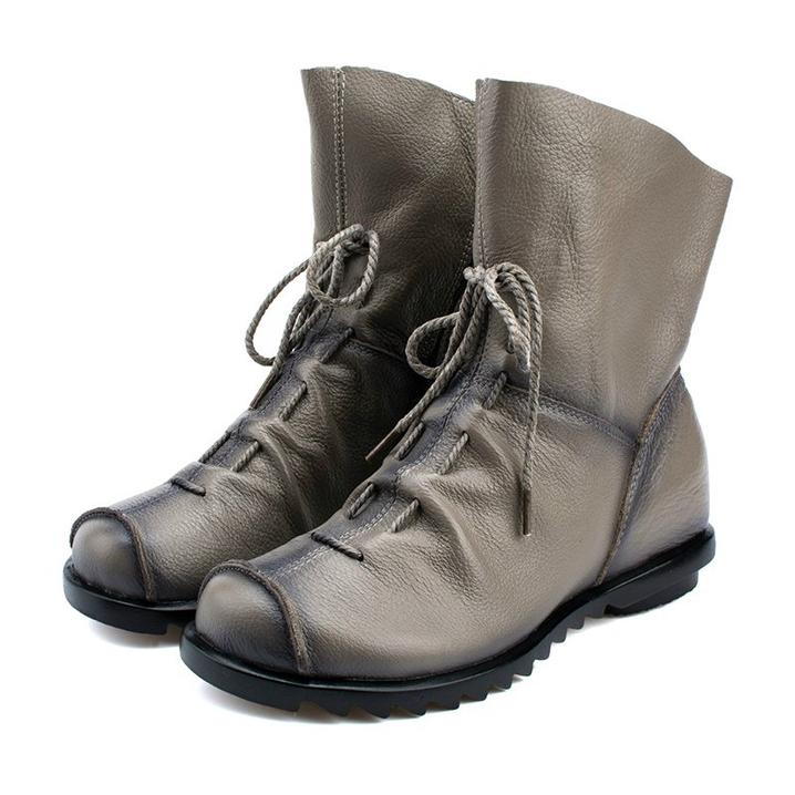 Leather Handmade Women's Boots