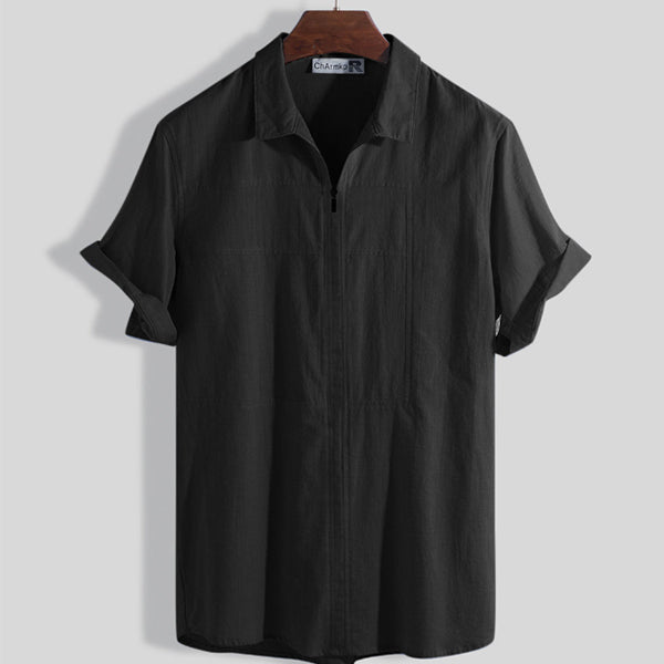 Camiseta de manga corta para hombre del cuello de la tripulación