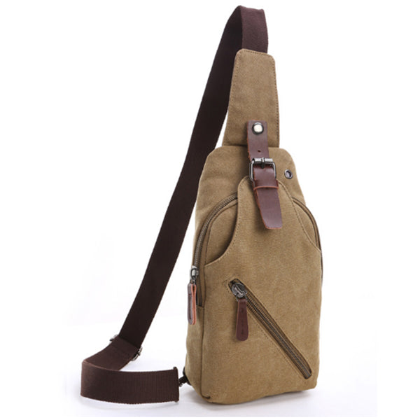 Bolsillo retro multifuncional para hombre en el pecho