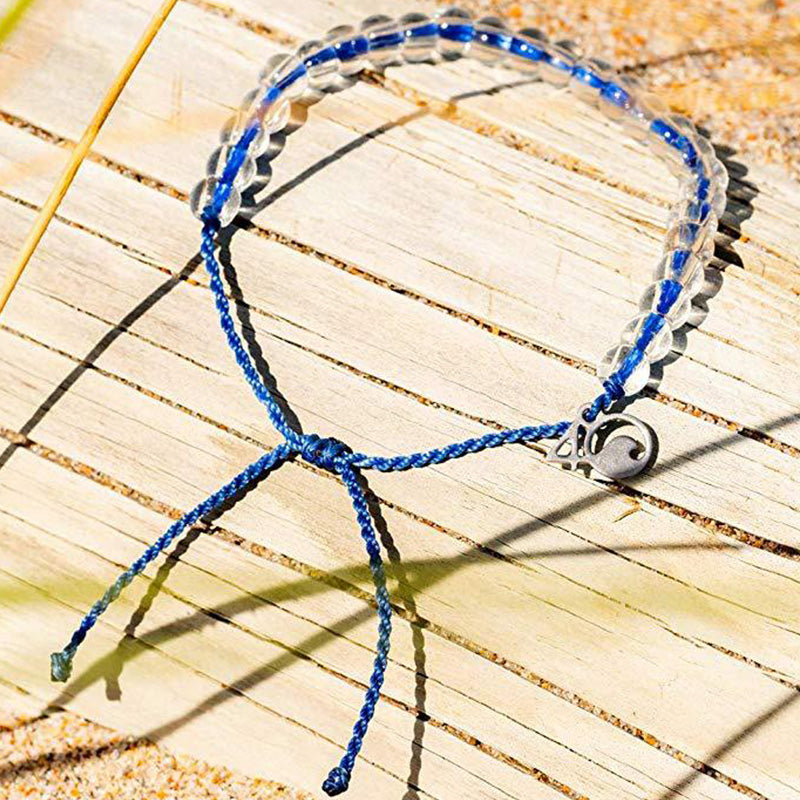 „Boho“ stiliaus karoliukų apyrankių pora