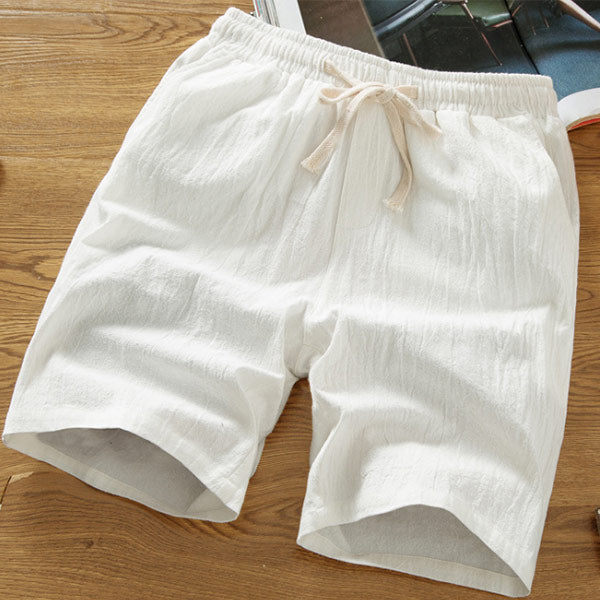 Shorts de lino para hombre