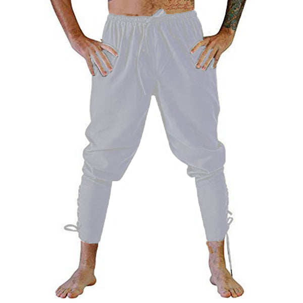 Pantalones de lino cómodos para hombre