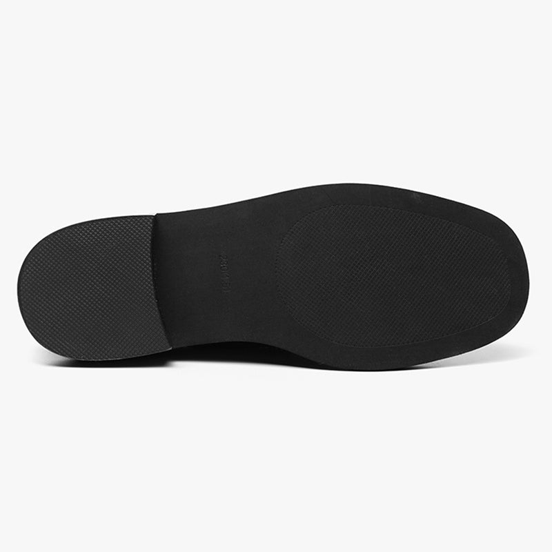 Patent Oxfords in Schwarz / Braun