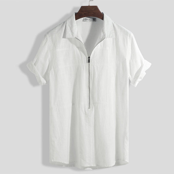 Camiseta de manga corta para hombre del cuello de la tripulación