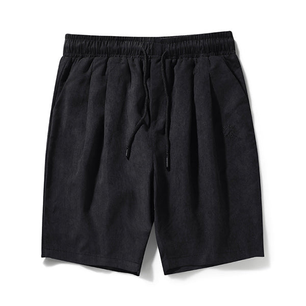 Pantalones cortos sueltos de color liso para hombres